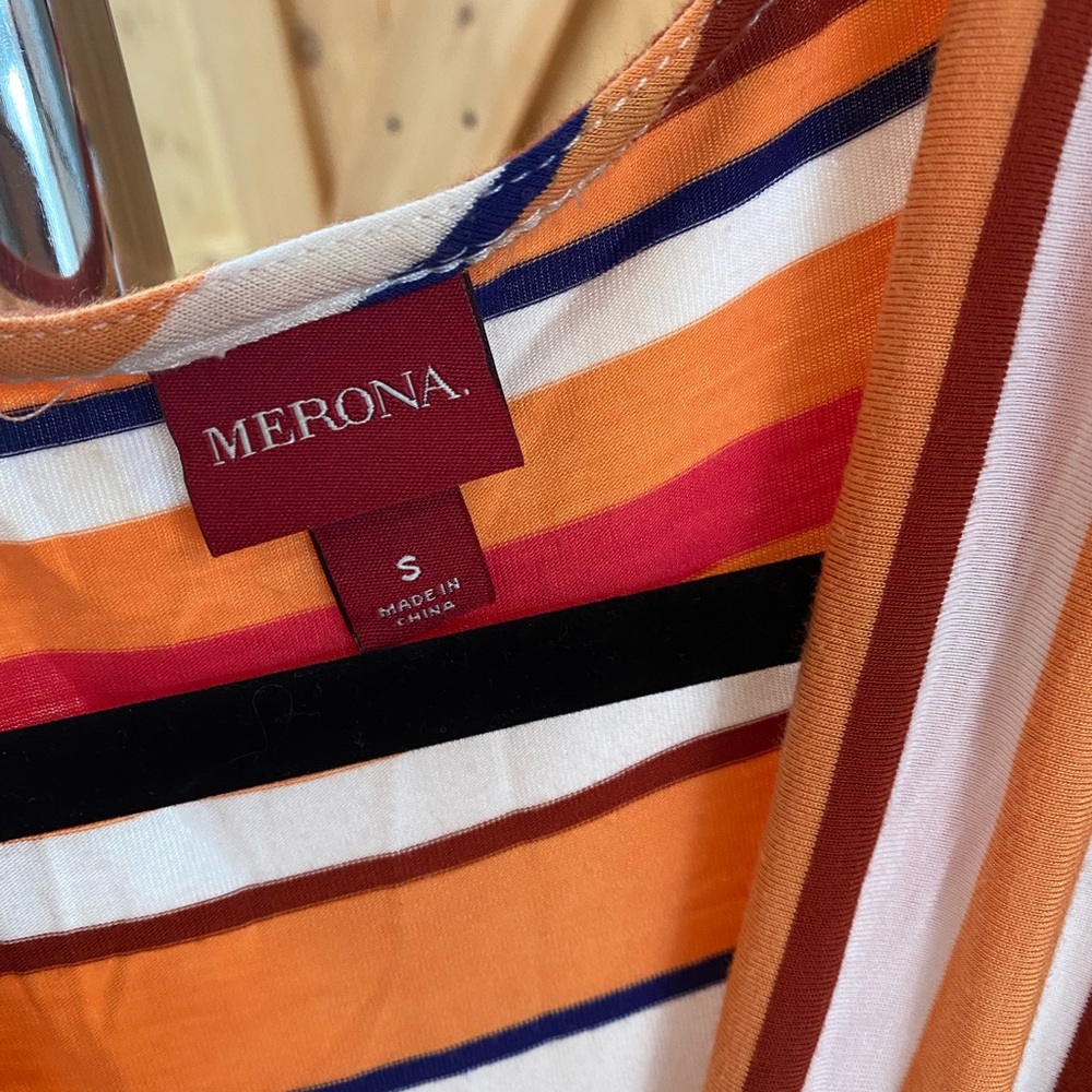Merona Dress Striped Size S - Picture 3 of 3